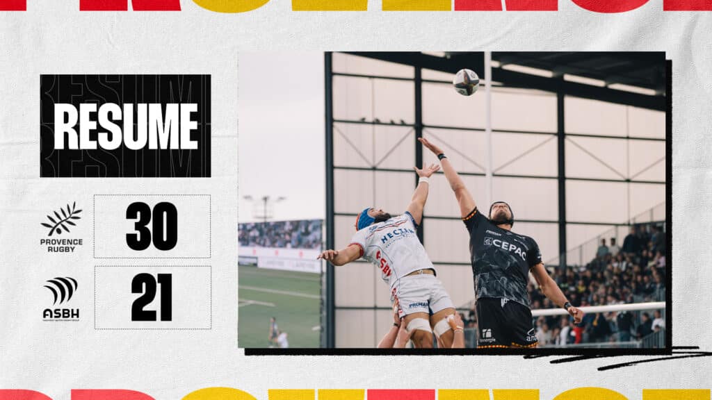 Résumé provence rugby / béziers