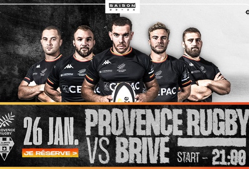 Billetterie Provence Rugby / Brive | Provence Rugby